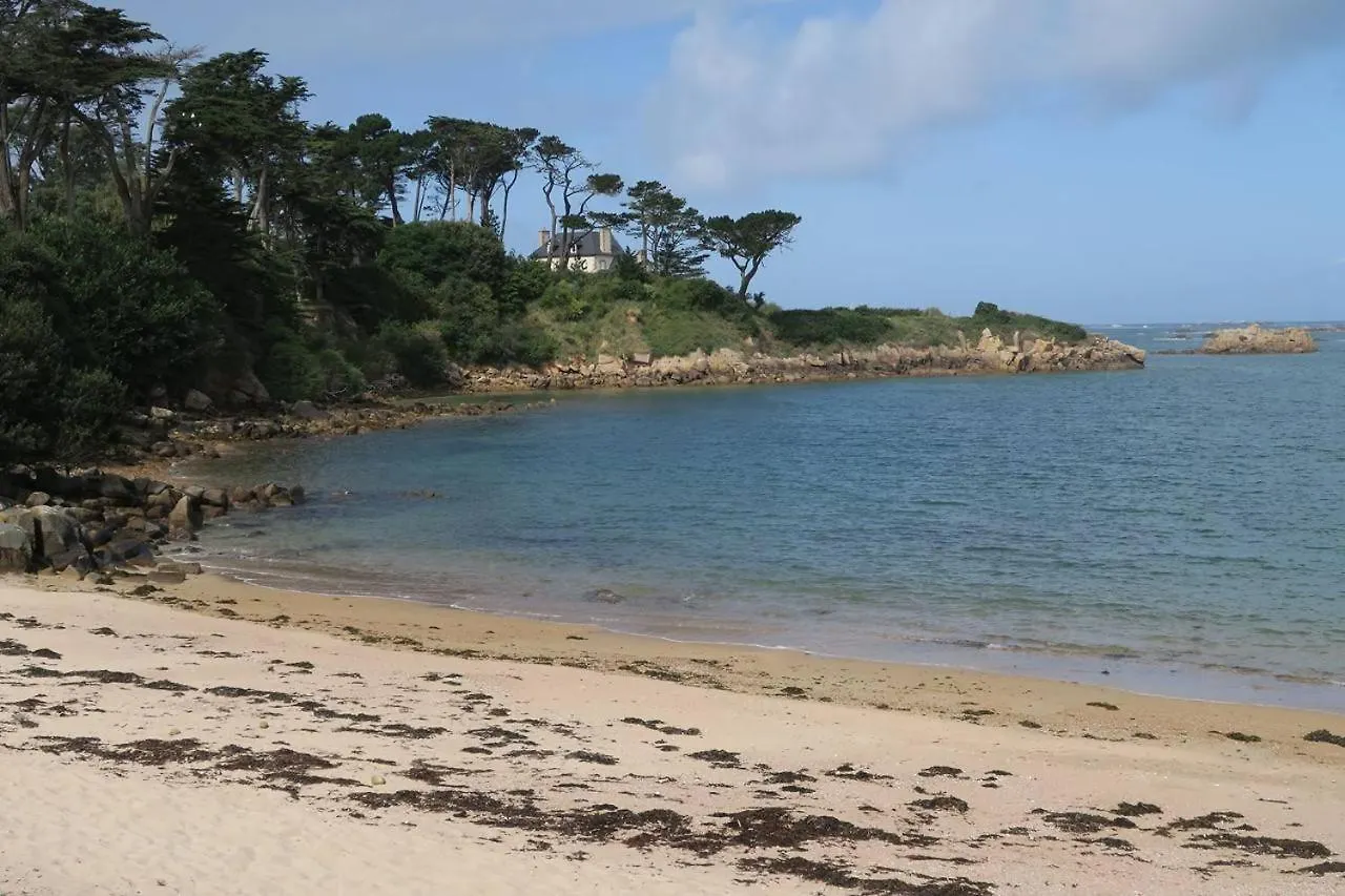 别墅 Maison Bretonne Renovee Wifi Avec Grand Jardin A Trebeurden - Ref 675